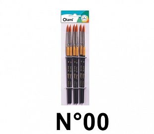PINCEL LINER CORTO OLAMI BL X6 139-00