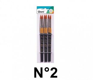 PINCEL LINER CORTO OLAMI BL X6 139-2