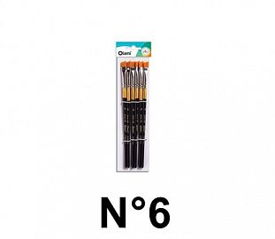PINCEL CHANFLE OLAMI BL X6 146-6