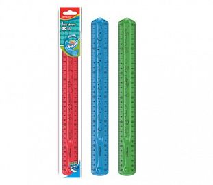 REGLA FLEXIBLE KEYROAD 30CM NUEVO DISEÑO