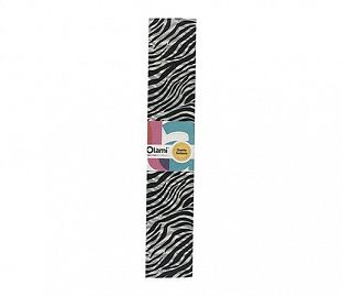 PAPEL CREPE OLAMI FANTASIA PAQ X10 CEBRA NEGRA