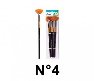 PINCEL ABANICO OLAMI BL X6 589-4