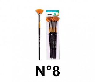 PINCEL ABANICO OLAMI BL X6 589-8