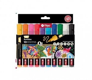 MARCADOR FILGO TNT 3.0 SURTIDO EST X10