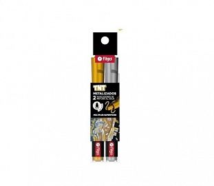 MARCADOR FILGO TNT 3.0 METALIZADO EST X2