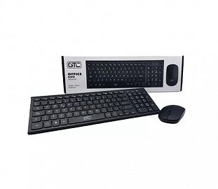 COMBO TECLADO + MOUSE INALAMBRICO GTC OFFICE DUO NEGRO