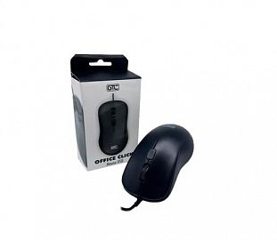 MOUSE USB GTC OFFICE CLICK MOG-108 NEGRO