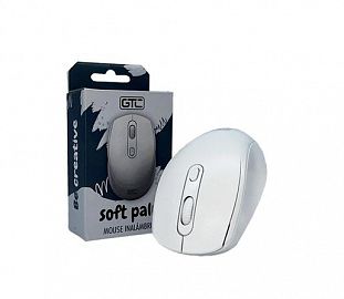 MOUSE INALAMBRICO GTC SOFT PALM BLANCO