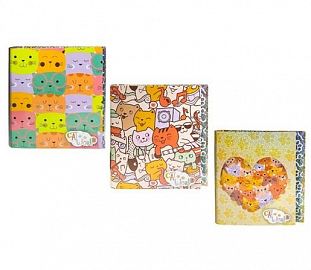 CARPETA ESCOLAR 3X40 REXON HOLO GLITTER CAT WORD