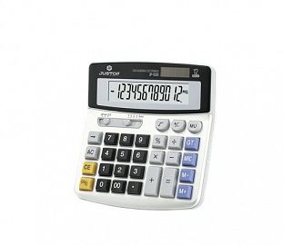 CALCULADORA JUSTOP 12 DIGITOS 16.5X16
