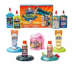 SLIME ELMERS COLLECCION ALL STARS CJ X9 PIEZAS