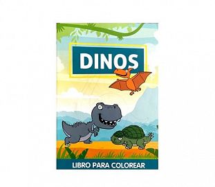 LIBRO PARA COLOREAR ECO DINOS