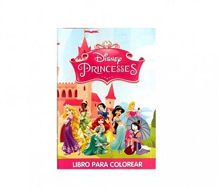 LIBRO PARA COLOREAR ECO PRINCESAS DE DISNEY