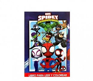 LIBRO PARA COLOREAR ECO SPIDEY