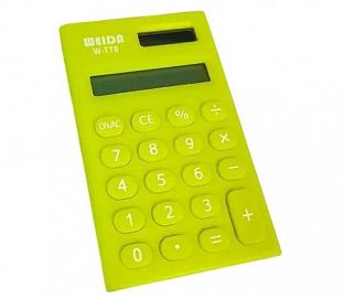 CALCULADORA WEIDA W-T78 VERDE