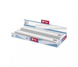 REGLA FILGO GEOX 30CM CJ X20