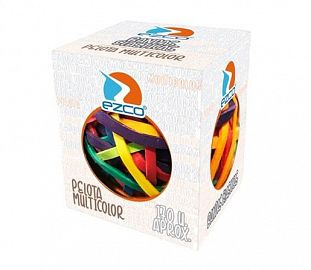 BANDA ELASTICA EZCO MULTICOLOR 105G PELOTA 60MM X 3MM 170U (APROX) CJ X1
