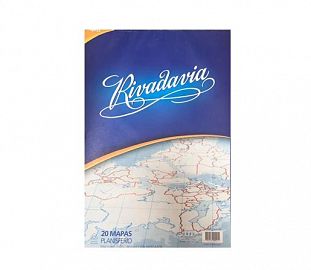 MAPA RIVADAVIA N°5 ASIA POLITICO