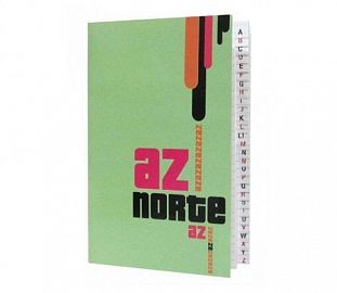 LIBRETA NORTE 403 C/INDICE 15.5 X 10.5 40H