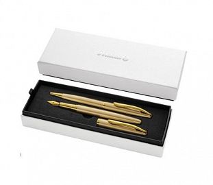 SET PLUMA + BOLIGRAFO PELIKAN NOBLE ELEGANCE ORO