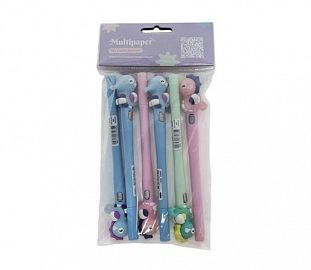 BOLIGRAFO CON LED SEA HORSE BL X6