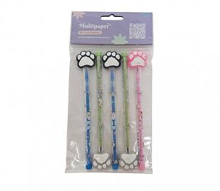 LAPIZ CON MINAS INTERCAMBIABLES HUELLAS BL X6