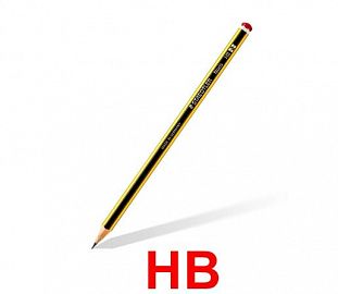 LAPIZ DE GRAFITO STAEDTLER NORIS HB X12