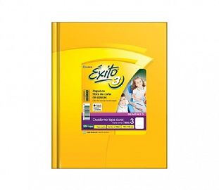 CUADERNO T/D EXITO E3 19X24 100H CUADRICULADO PARA FORRAR