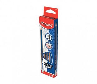 LAPIZ DE GRAFITO MAPED NAVY HB C/GOMA CJ X12
