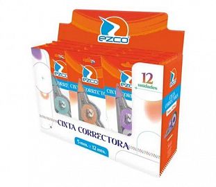CORRECTOR EN CINTA EZCO 12MT CJ X12